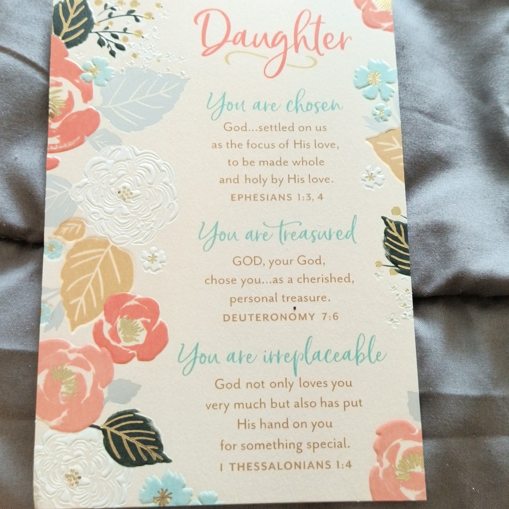 Your daughter birthday